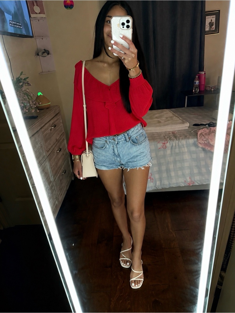 Ann Taylor Red Top